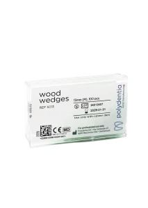 Polydentia drewniane kliny 13mm 100szt.