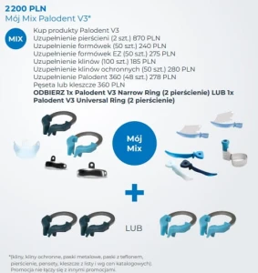 Palodent V3 Mix – Pierścienie Gratis