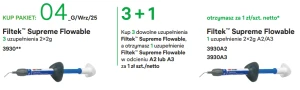 Filtek Supreme Flow 2 g x 3 szt + 1 GRATIS