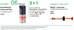 Scotchbond Universal Plus 3 + 1 GRATIS 
