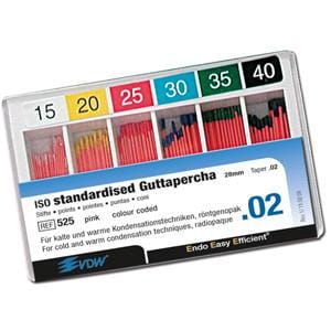 ĆWIEKI GUTAPERKOWE TAPER 0.2  28mm 120 SZT.