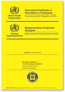 MIĘDZYNARODOWA KSIĄŻECZKA SZCZEPIEŃ