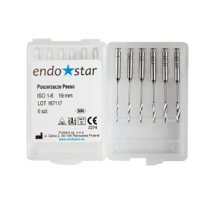 Poszerzacze PEESO 6 szt. ENDOSTAR